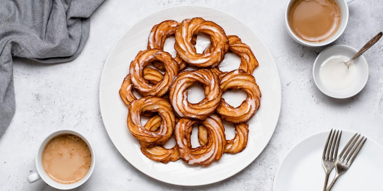 French Apple Cider Crullers